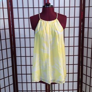 Bright Yellow & White Target Lilly Pulitzer Blouse